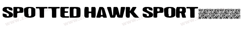 SPOTTED HAWK SPORT字体转换